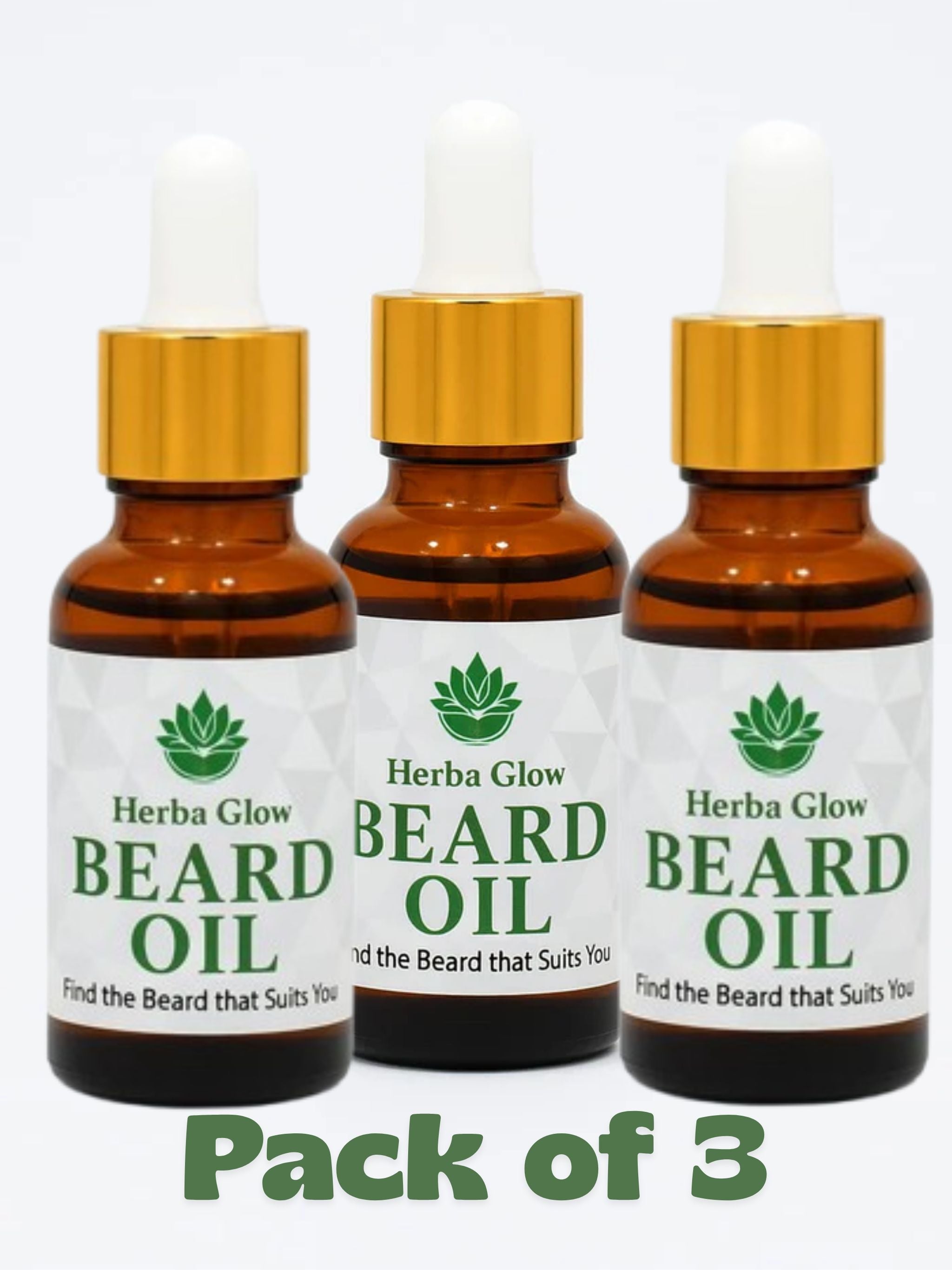 Beard Oil – Pack of 3